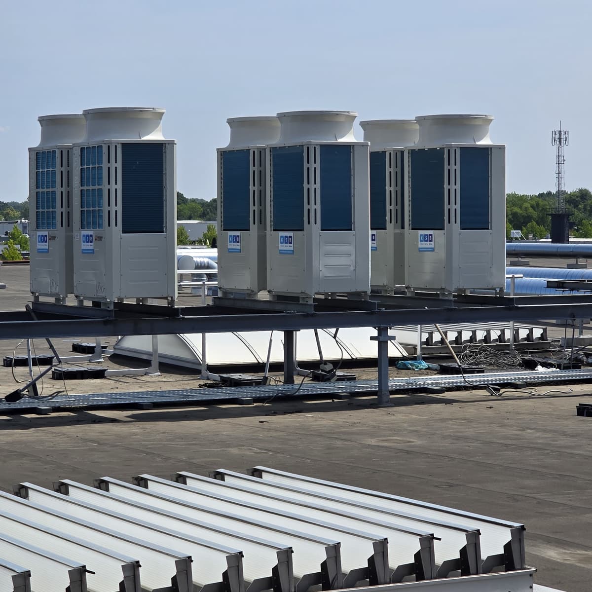Nieuwe installatie bij Klimaat Service Beheer